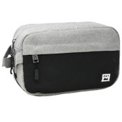 Wholesale - *OUTSIDE OF CA* LRG GRY/BLK MEN TOILETRY BAG C/P 30, UPC: 4890808265703
